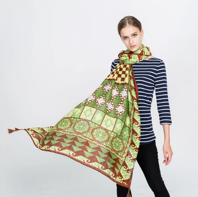 

180*95cm Cotton Linen Voile Scarf Autumn Winter Scarves Men Foulard Square Hijab Ladies Shawl wrap muffler pareo female hijab