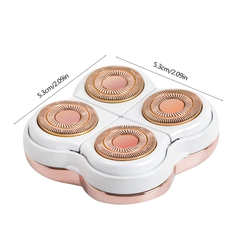 

4-head Epilator Legs Hair Remover Replacement Head Women Flawlessly Legs Electric Hair Remover