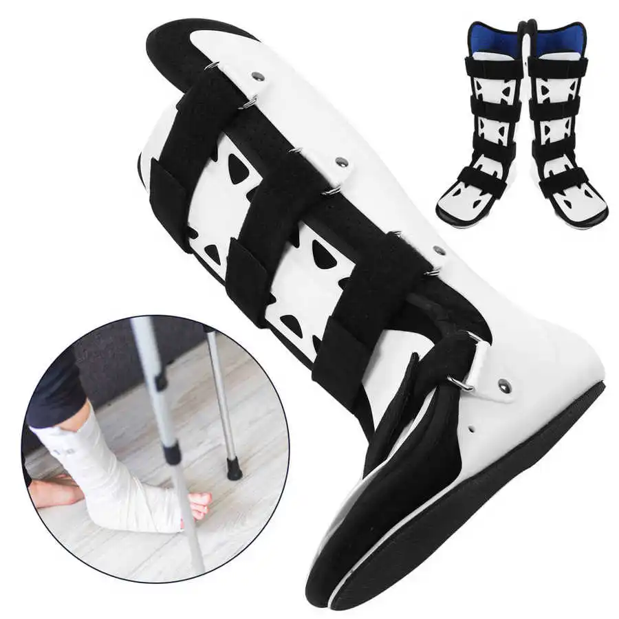 1PC Foot Drop Corrector Ankle Joint Varus Valgus Calf Fracture Fixing Support Brace Adjustable Front Baffle Correction | Красота и