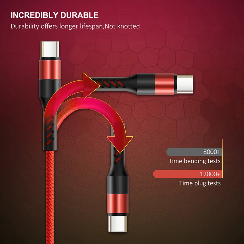 USB кабель CABLETIME с разъемом Type C длина 1м|Кабели для мобильных телефонов| |