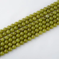 2 strands 12mm aaaaa natural smooth olive jade round stone beads for diy necklace bracelet jewelry make 15 free delivery