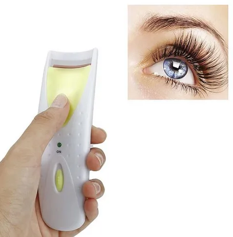 Новый Для женщин макияж с электрическим подогревом щипцы для завивки ресниц