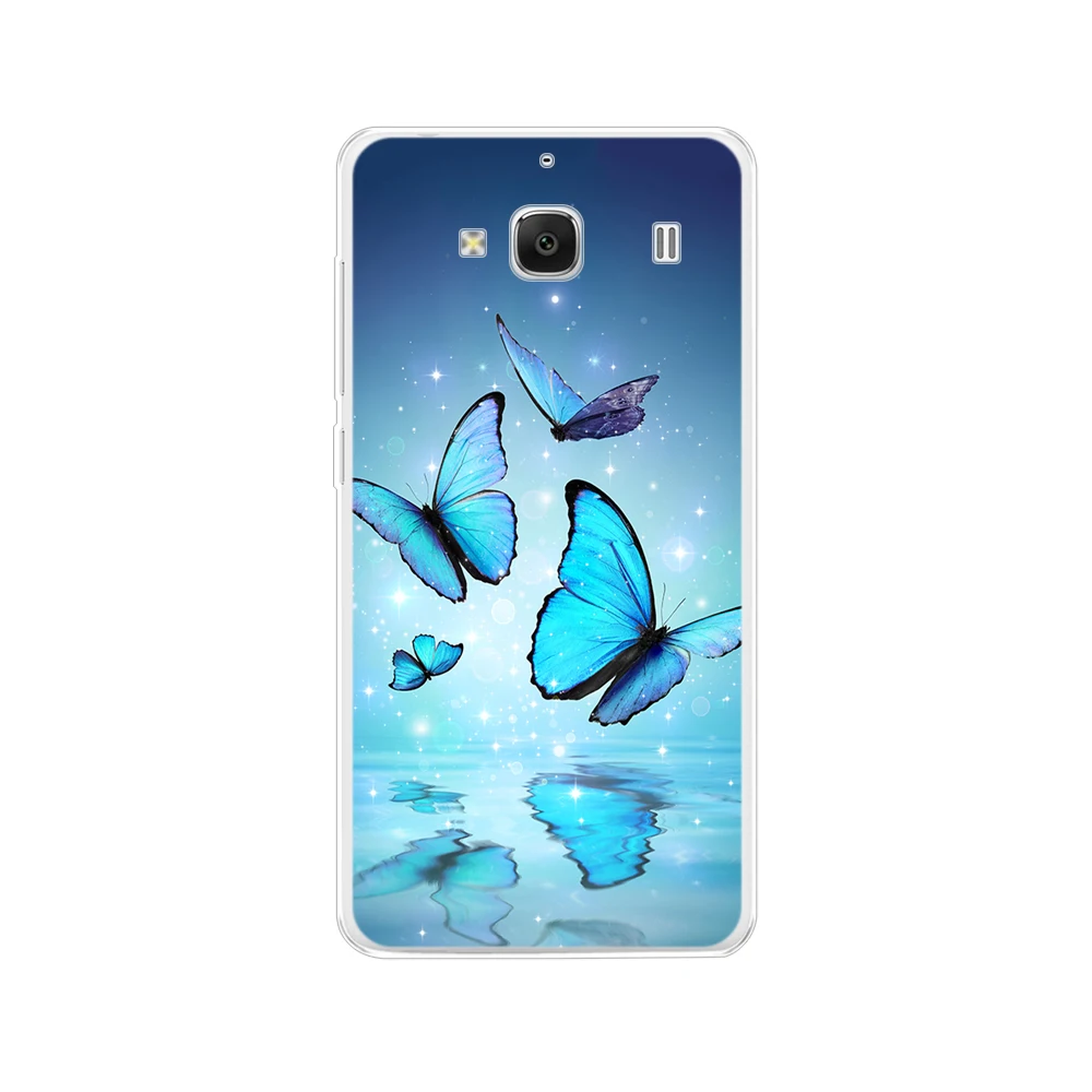 soft Silicone phone Case For Xiaomi Redmi 2 Redmi2 Cool Design Cover Cases Hongmi Hongmi2 Phone shell new | Мобильные телефоны и