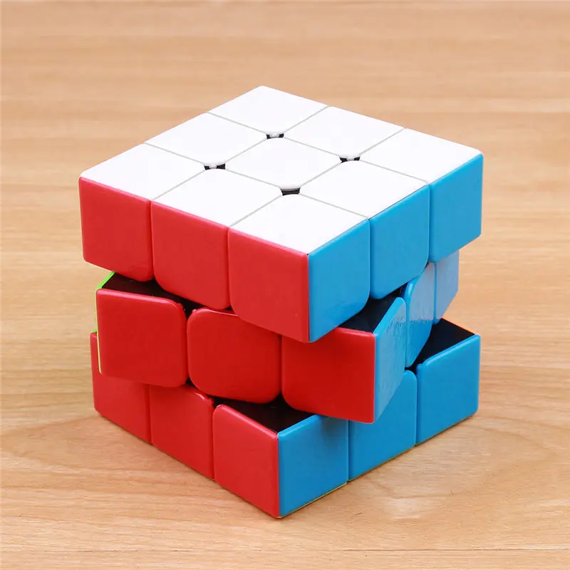 

shengshou 3x3x3 Magic Cubes Profissional matte Three Layers puzzle cube sticker less speed cubes Montessori toys for kids