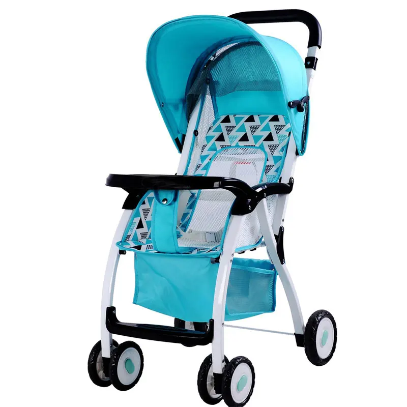 Детская прогулочная коляска складсветильник легкая регулируемая удобная