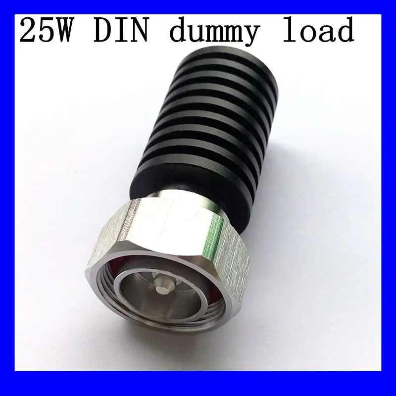 Бесплатная доставка 7/16 DIN штекеру 25W DC 3GHz 50 Ом Коаксиальный RF эквивалент нагрузки