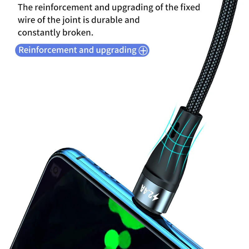 3 в 1 USB Type C Micro кабель для iPhone 8X7 6 6S Plus Samsung Nokia кабели быстрой зарядки Шнур