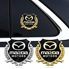 2 шт., 3D металлические наклейки на боковые двери автомобиля