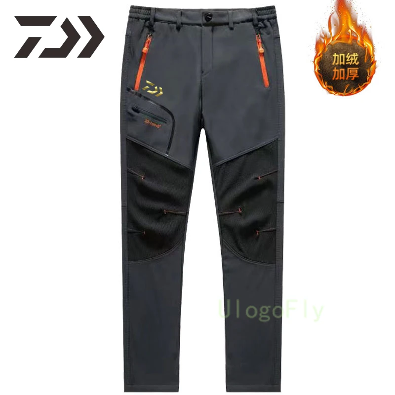 

Shimanos Fishing Pants Autumn Winter Thicken Thermal Camping Fishing Clothes Waterproof Breathable Daiwa Trousers for Men 2021