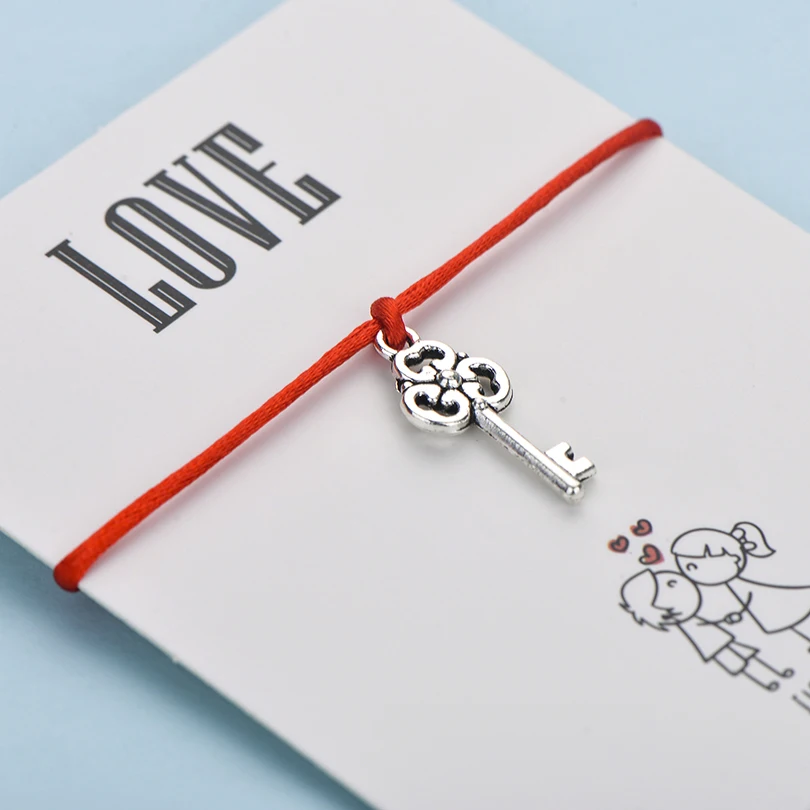 IYOE браслеты ручной работы для мужчин и женщин многоцветные украшения из красной