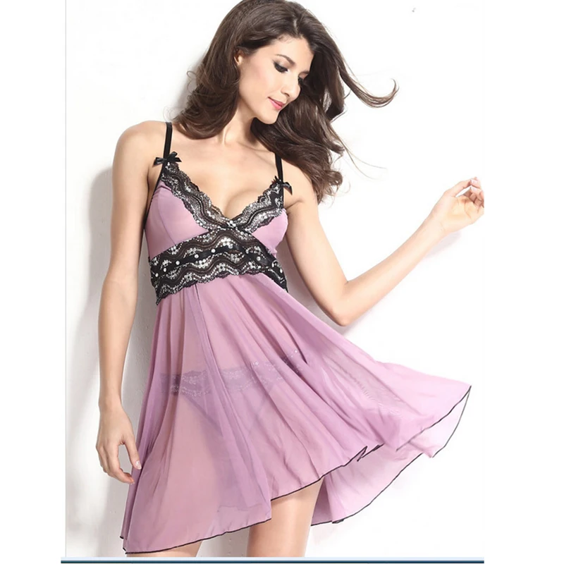 Новая фиолетовая Пижама HKMN сексуальное нижнее белье для женщин эротические