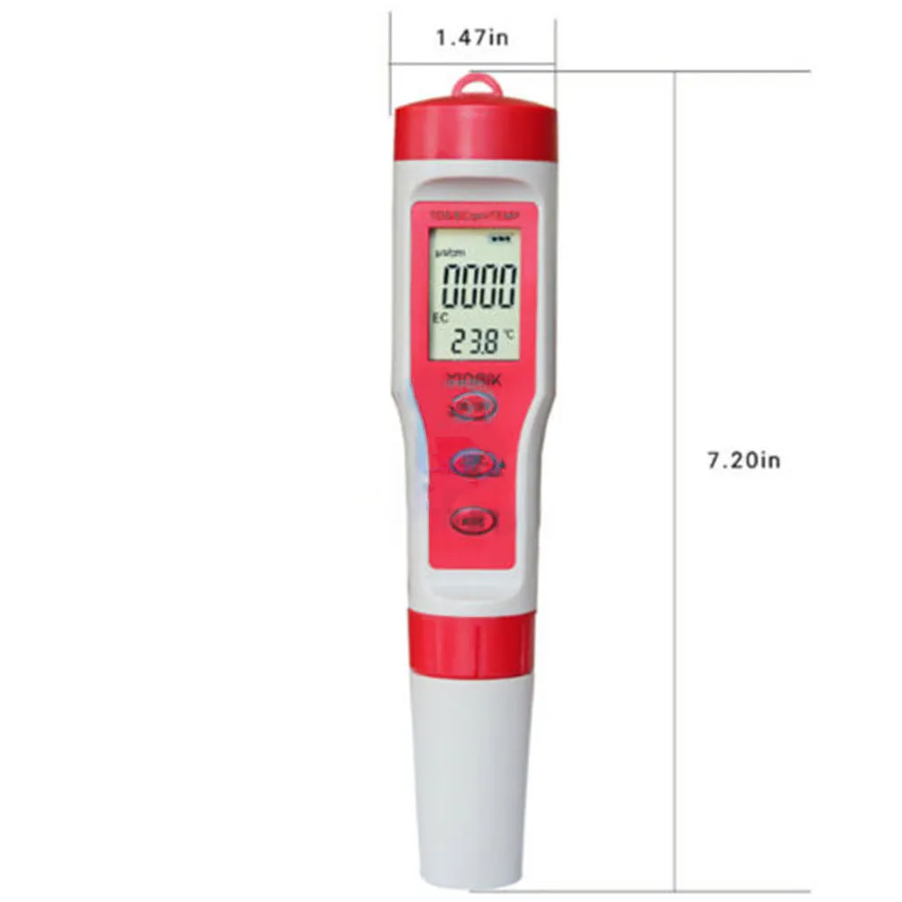 

ABS PH & EC & TEMP & TD Meter ATC Function Automatic Temperature Compensation