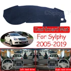 Противоскользящий коврик для Nissan Sylphy G11 2005  2019 Bluebird, накладка на приборную панель, солнцезащитный козырек, аксессуары для приборной панели 2009 2010 2011 2012 2013