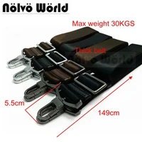 38mm wide thick nylon belt powerful accessorymen bags long shoulder strapreplace man briefcase bag straps bag laptop bag strap