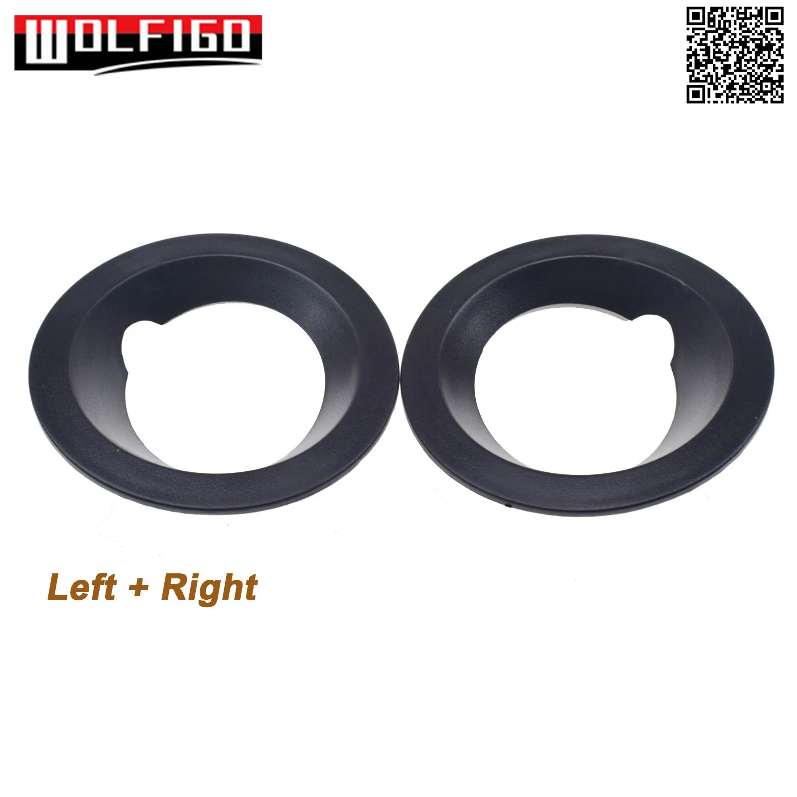 Левый и правый передний бампер противотуманный светильник Foglamp кольцевой