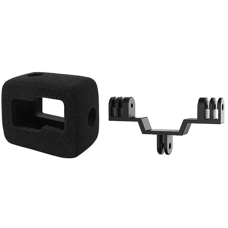 

Держатель для камеры Gopro 9 8 7 6 5 Max с ветрозащитной поролоновой крышкой