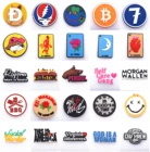 Новые мексиканские Подвески в виде лотереи Таро крокса на заказ, подходят для украшения обуви, сандалии из ПВХ, подарки для взрослых, аксессуары Croc