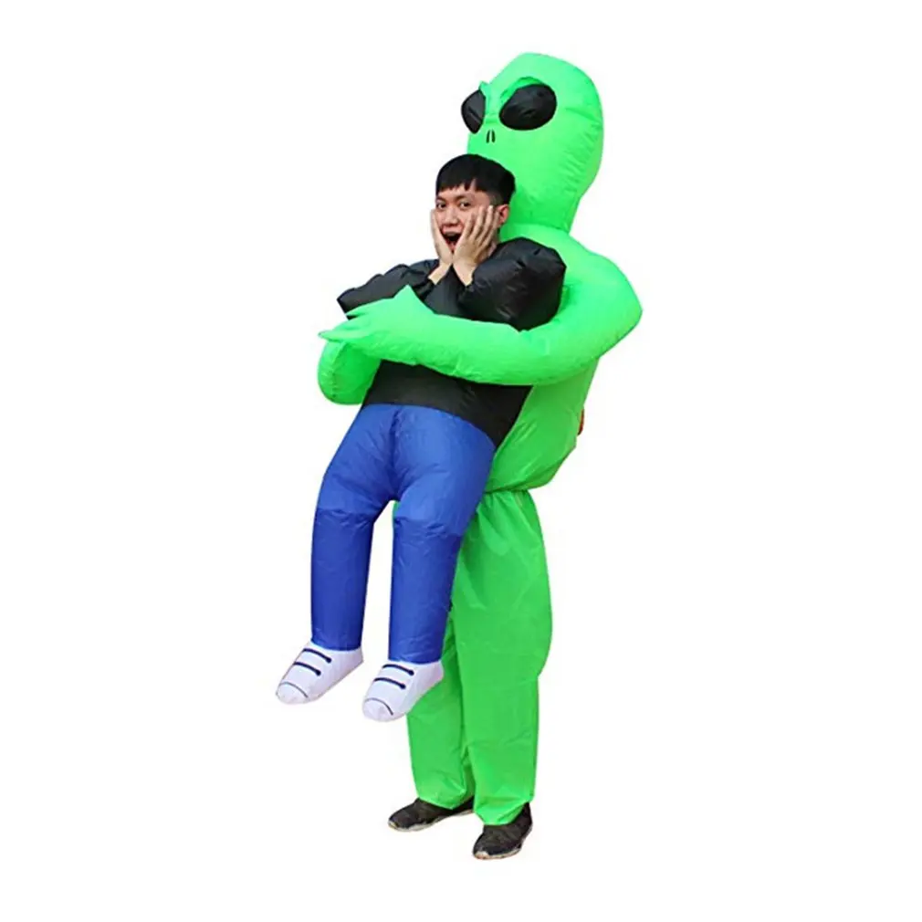 Хэллоуин призрак холдинг надувной костюм инопланетянин e.t. Реквизит прогулки шоу