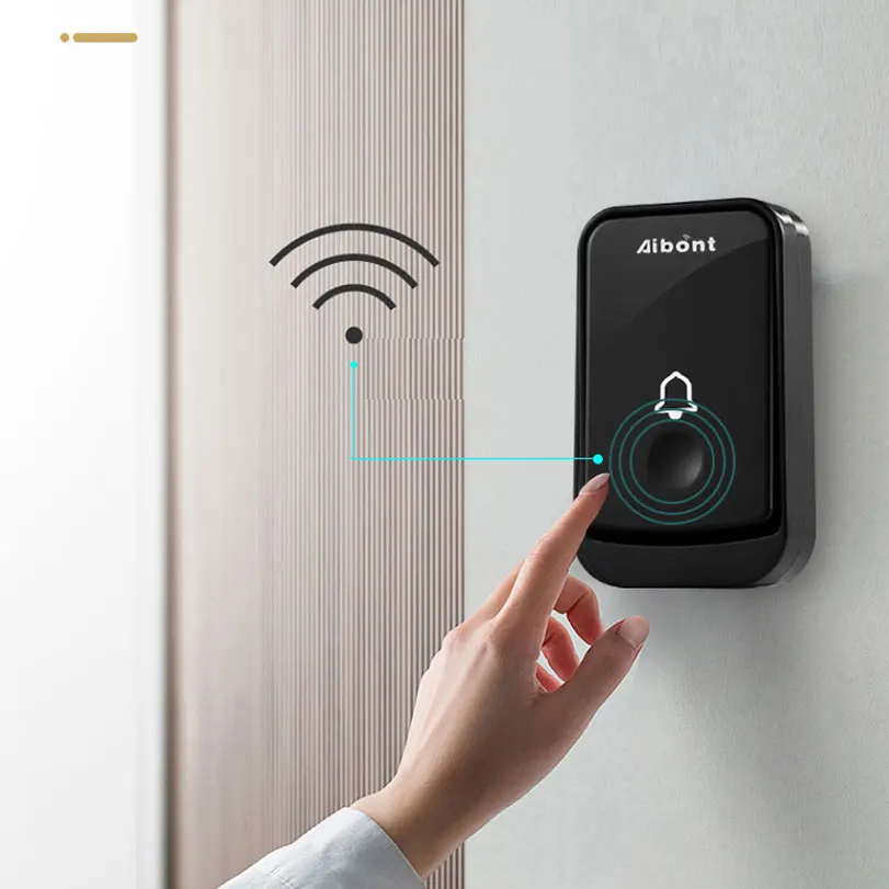 Умный беспроводной дверной звонок на дверь умный для домашней двери - купить по