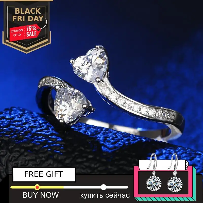 Кольцо из стерлингового серебра S925 пробы с бриллиантами SONA solitaire, изящное кольцо, уникальный стиль, любовь, свадьба, помолвка