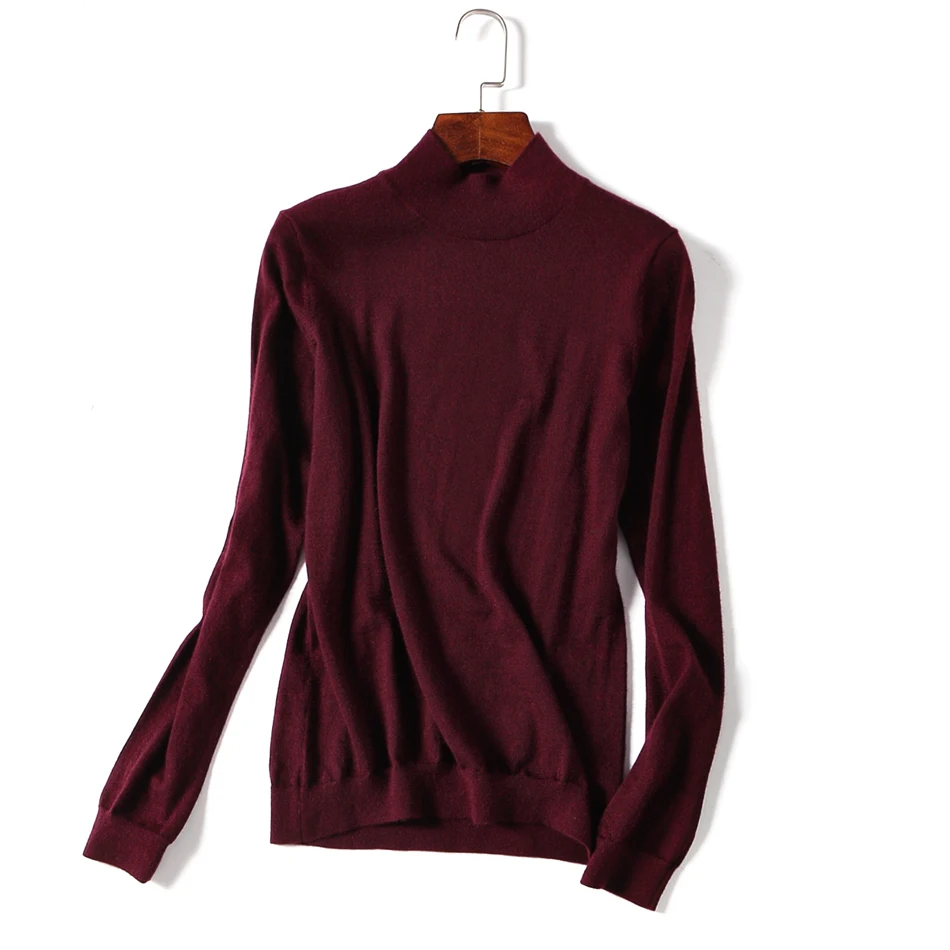 RMORE внутренний монгольский кашемировый свитер для женщин в консервативном стиле