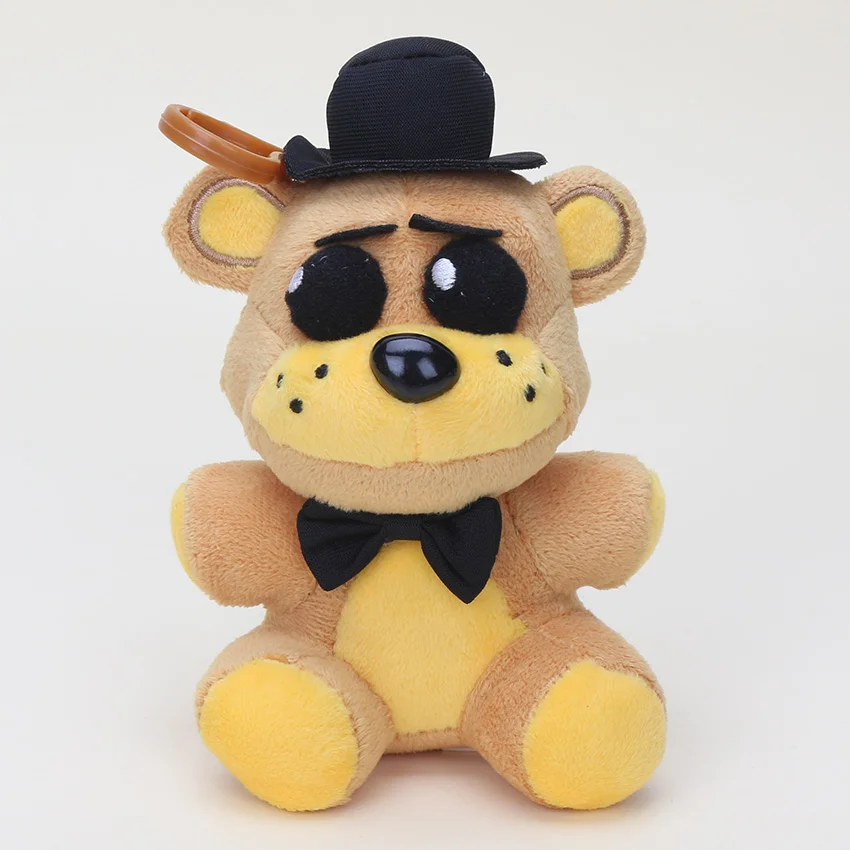 9 14 см FNAF Five Nights At Freddy's Freddy Fazbear медведь лисица Chica fnaf подвесная плюшевая кукла игрушки плюшевые и мягкие брелки Детские игрушки - Цвет: 9