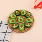 10 шт., Силиконовые Прорезыватели для зубов, авокадо, грызуны