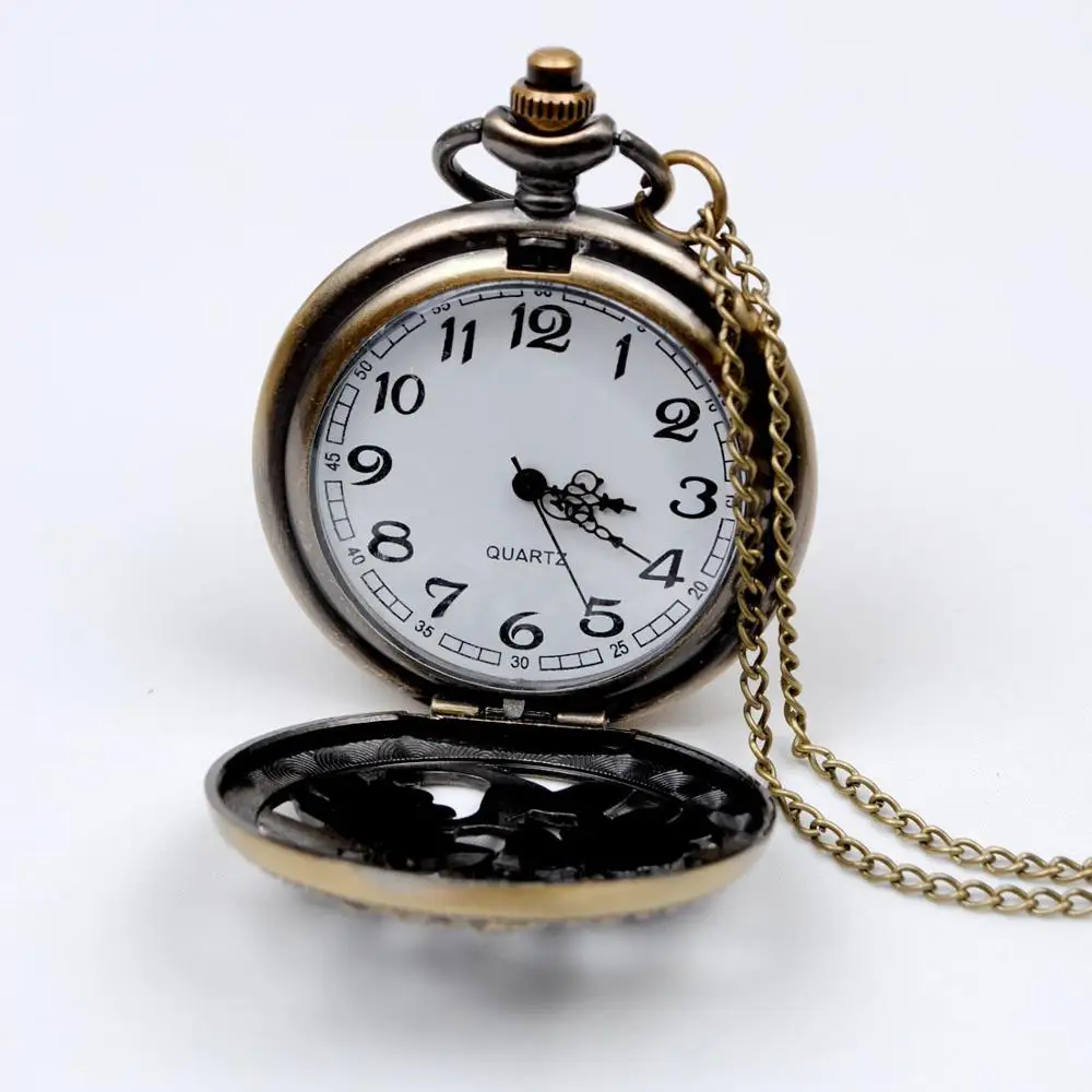 8038 модные наручные часы в стиле ретро с цифрами на удачу|Карманные часы| |