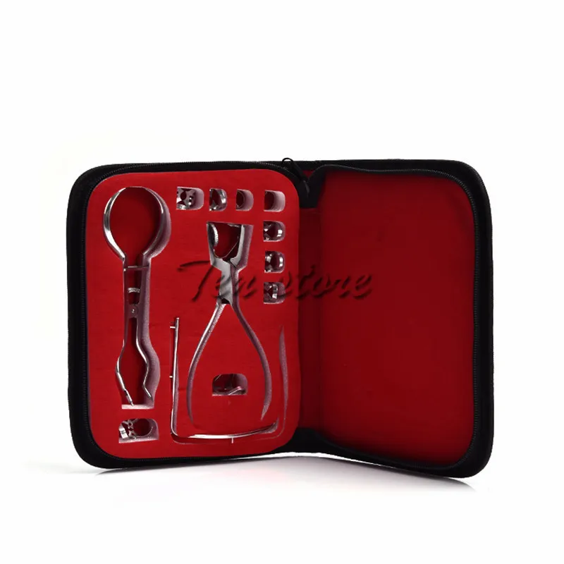 

Dental dam punch hole hole set rubber dam mouth opening mouth opening pure latex dental dam rubber dam model dentist tools