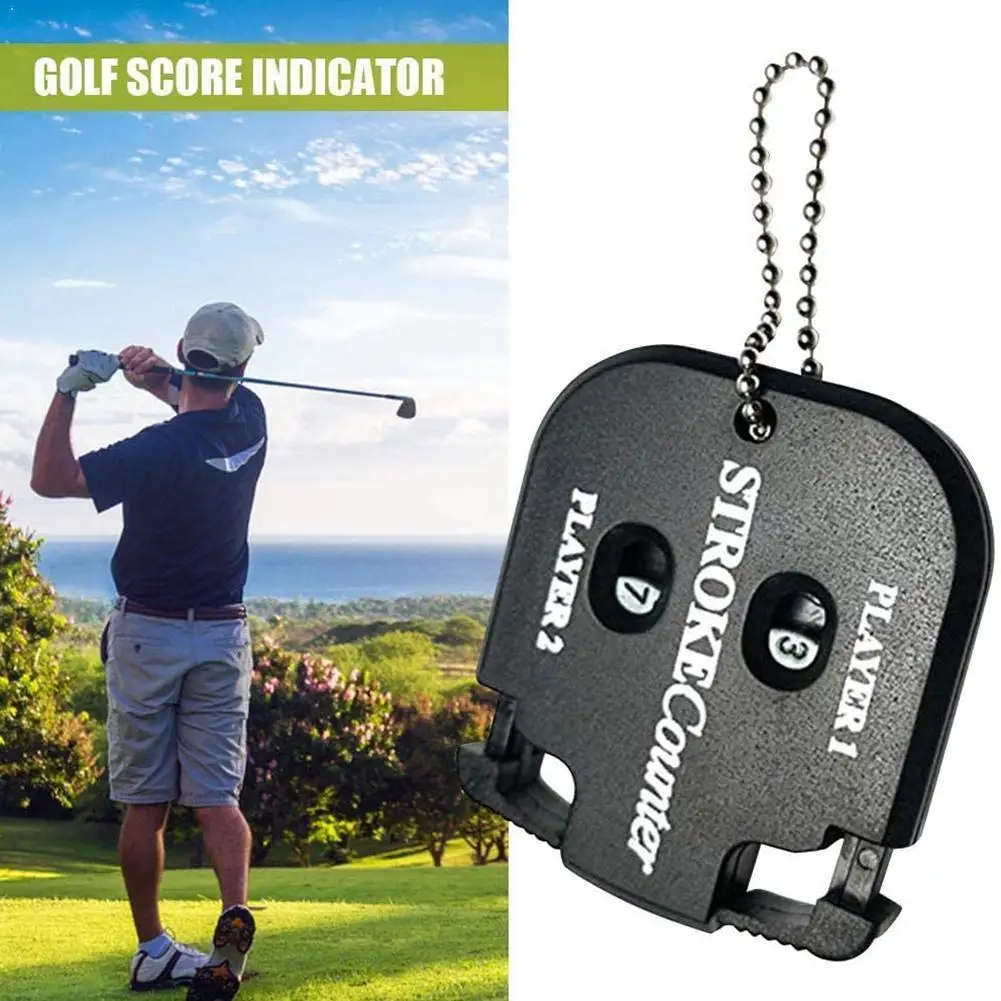 

1PC Golf Professional Scorecard Square Golf Stroke Outdoor Putt Score Aids Golf Training Indicator Accessories Tool Counter X2K4