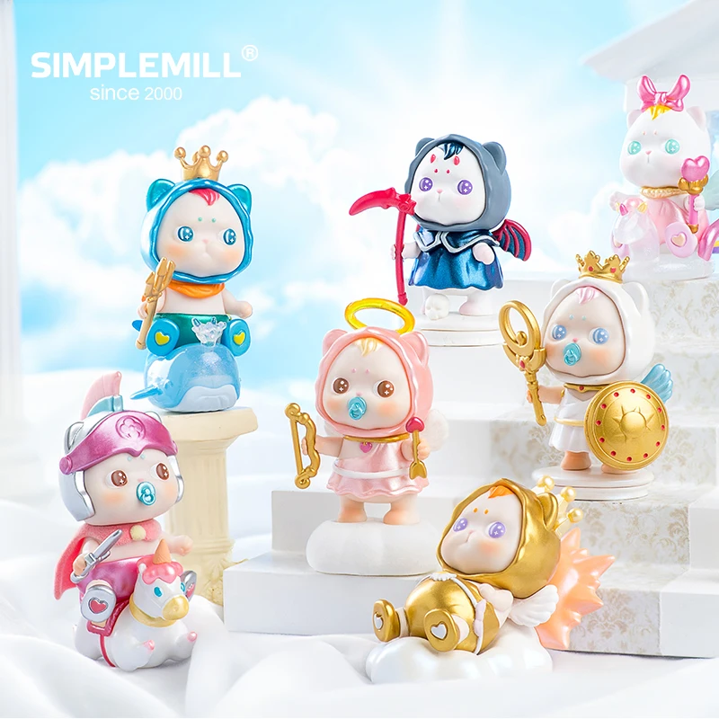 

Ангел счастливый кот мастер Бог глухая коробка игрушка Угадай сумка Caja Ciega слепая сумка игрушка девушка фигурка кавайная настольная модель ...