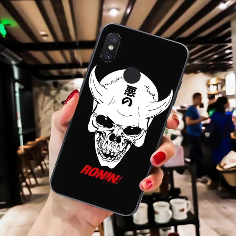 Чехол для телефона MaiYaCa Japanese samurai oni mask Xiaomi mi5 6 A1 A2 Lite Mi9 9SE mi8lite F1 Mix2 2S Max2 3|Бамперы| |