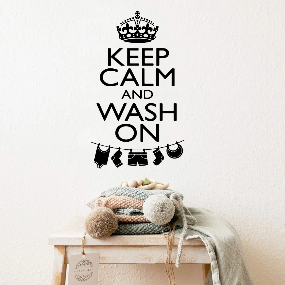 

Funny keep calm cloth Stickers For Kids Rooms For Living Room Bedroom Removable Decorative Vinyl Decals Kids Room Decor