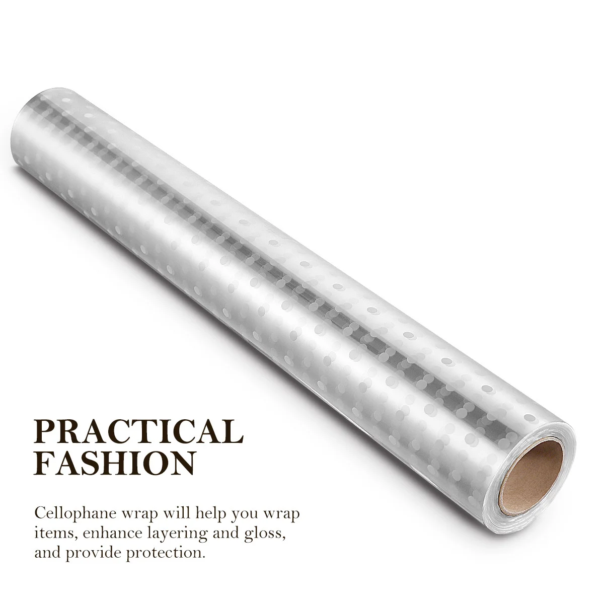 

40 X 3000cm Cellophane Wrap 2.5 Mil Thickness Cellophane Wrap Roll Clear Cellophane Bags To Wrap Gift Baskets Arts & Crafts