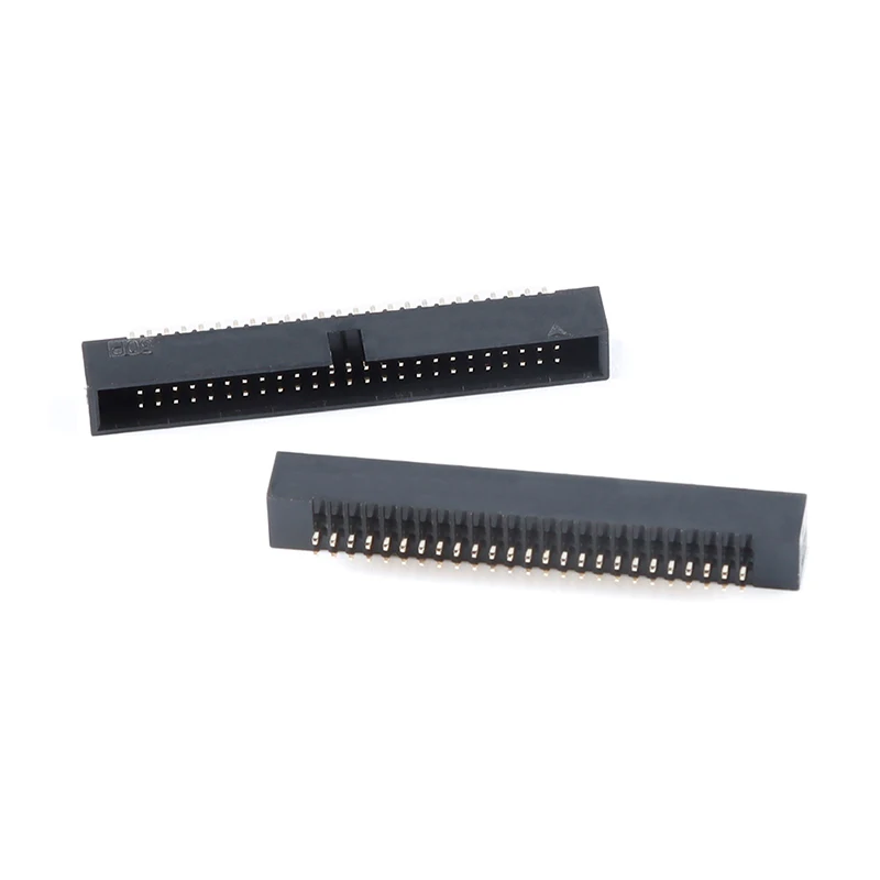 10 шт./лот DC3 шаг 1 27 мм IDC Box контактный разъем прямой штырь двухрядные штекерные