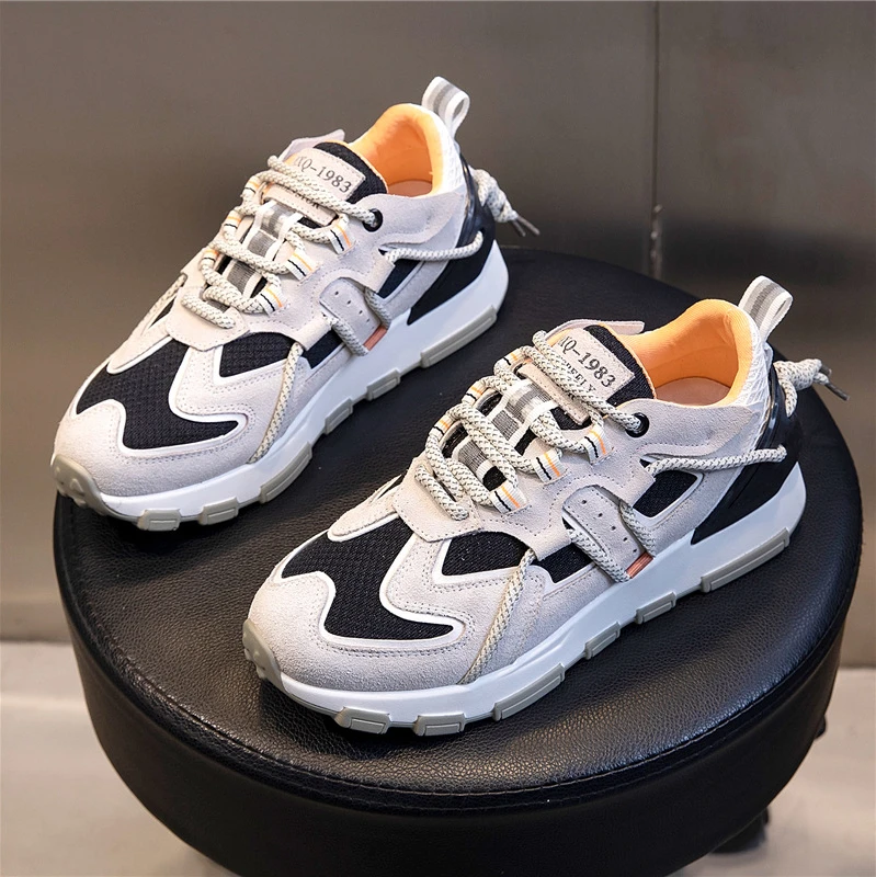 

Genuine Leather White Sneakers Shoes Women Casual Spring Run Shoes Breathable 2021 Spring New Female Comfortable Sneakers