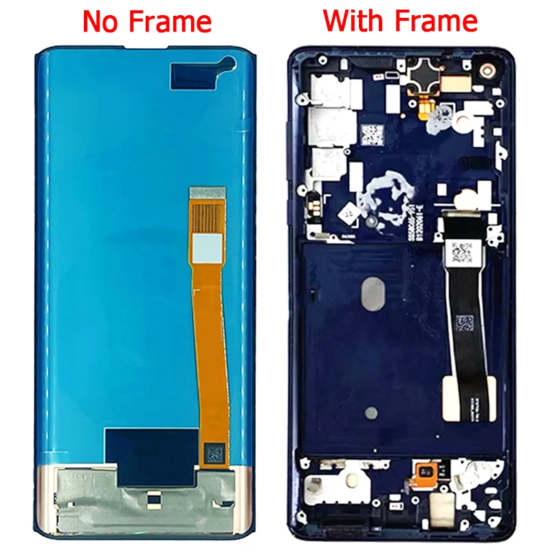 Оригинальный ЖК-дисплей для Motorola Edge + Plus с рамкой и сенсорным экраном 6 7 дюйма Moto Φ