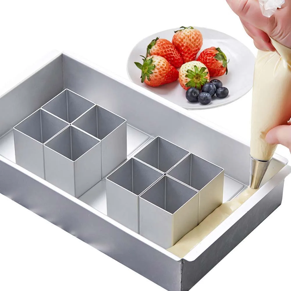

Number Cake Mold Aluminum Alloy Baking Moulds Adjustable DIY 3d Alphabet Letters Number Cake Tin Cake Decorating Tools Set