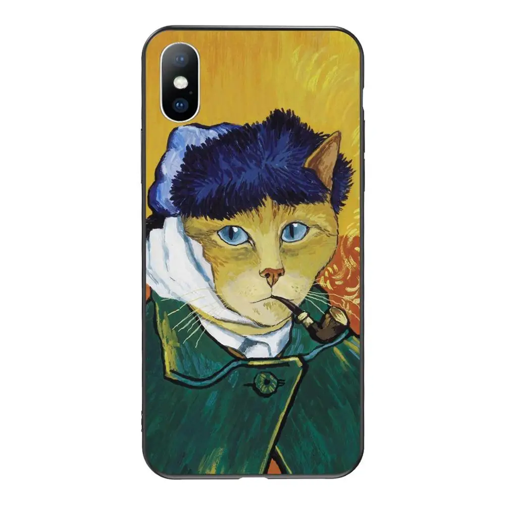 Lovebay художественный абстрактный чехол для телефона iPhone X XR XS Max 11 Pro Max 8 7 6 6s Plus Мягкий ТПУ силиконовый чехол с животным принтом - Цвет: AC7768B
