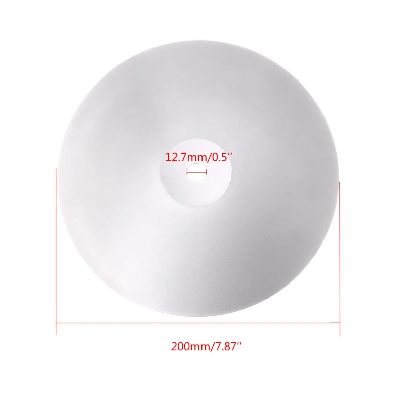 

8Inch Grit 80-3000 Diamond Coated Flat Lap Wheel Jewelry Polishing Grinding Disc
