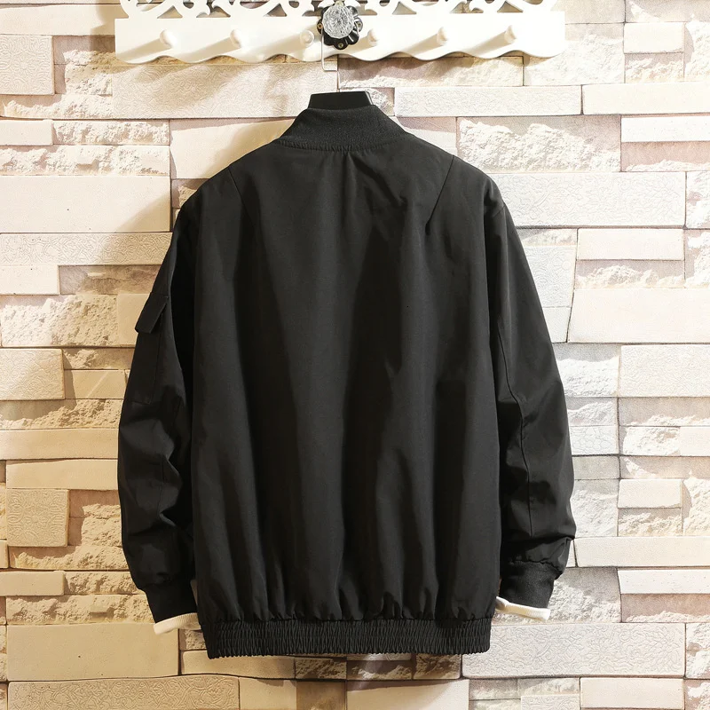 #2417 демисезонная куртка с длинным рукавом пальто для мужчин повседневные