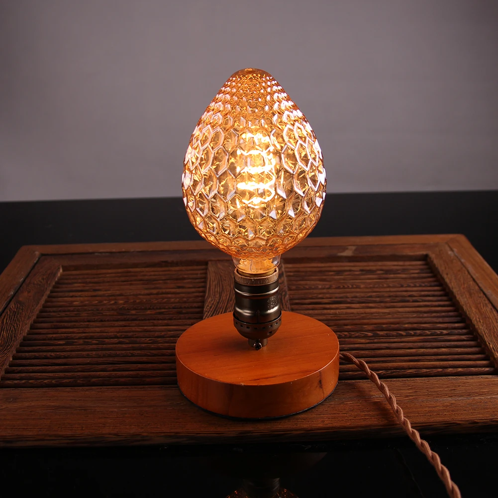 

E27 LED Dimmable Filament Bulb 3W 4W Warm Yellow 220V ST64 T300 G80 G95 G125 Vintage Spiral Filament Light Bulb Edison Lamp