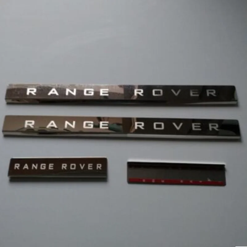 

4 шт., накладки на пороги автомобильной двери для Land Rover Range Rover 2006-2012
