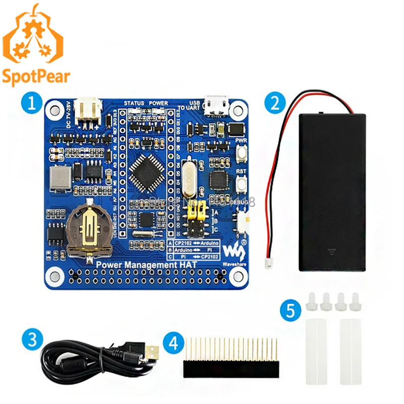 Встроенный arduino mcu и rtc для raspberry pi 3B 4B|Демонстрационные стенды| |