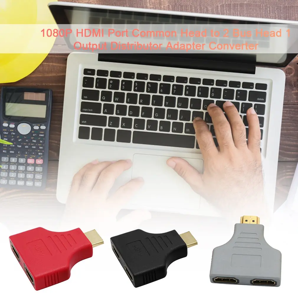 Красочные 1080P HDMI порты папа к 2 Женский 1 в Out сплиттер адаптер конвертер для ТВ| |