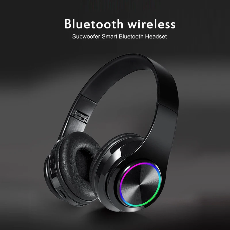 Новый Портативный Беспроводной наушники Bluetooth стерео Складная Музыкальная