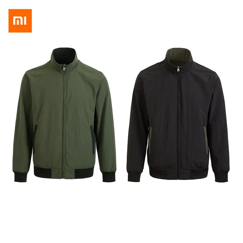 Xiaomi Youpin хлопок Smith Двусторонняя ветрозащитная и брызгозащищенная куртка со