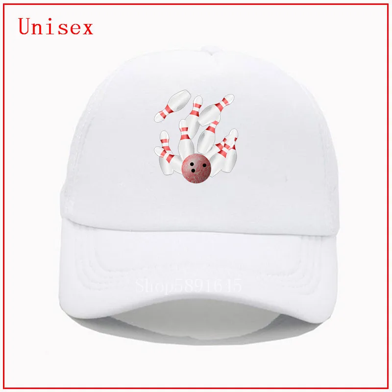 Бейсболка для женщин и мужчин Кепка с десятью пинами в боулинге модная |