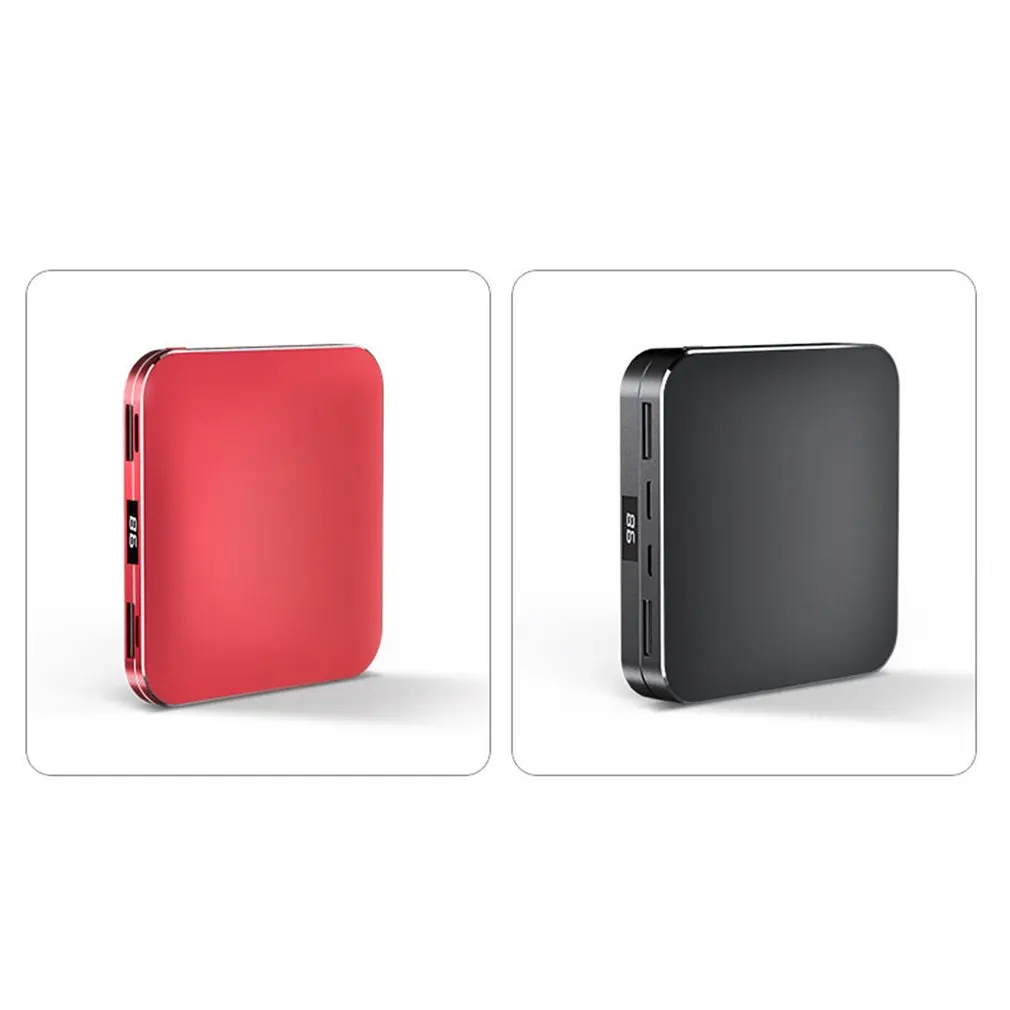 Portable 10000/20000mAh USB Charger Wireless Charging Pad External Battery Power Bank Super Mini Size | Электроника