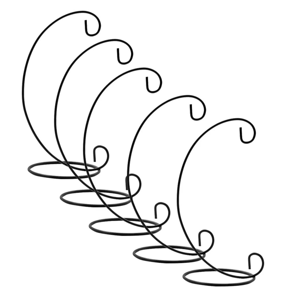 5 шт. дисплей безделушка держатель Рождество Металл L форма висячие украшения